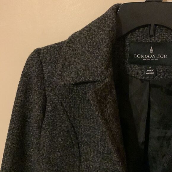 London fog wool blend pea coat - Picture 2 of 9